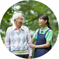 専門スタッフによるハッピー介護